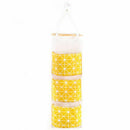 Storage Bag Cotton and linen Waterproof Pocket Wall Hanging