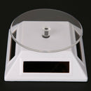 Solar Showcase 360 Turntable Rotating Jewelry Watch Ring Display Stand 037