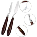 5PCS Set Stainless Palette Scraper Spatula For Artist R9A8 Painting HOT Oil L9J1
