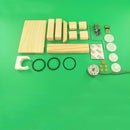 DIY Hand Crank Generator , Kids Student Science Educational Learning Electronic