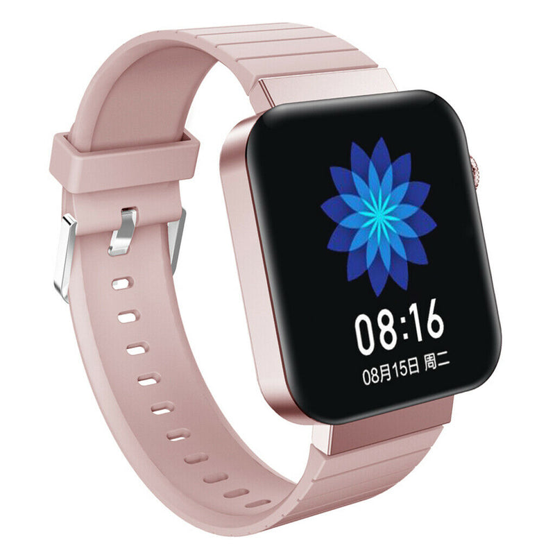 Sport Smart Watch 1.54" Heart Rate Monitor Watch Sleep Monitoring Pink
