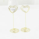 24 Pack of Table Number Card Holders Photo Holder Stand Place Card Paper Me A7T1