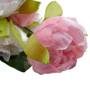 flowers peony silk wedding 10 head bouquet decorative ornaments artificial