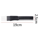 Double ends 2 Use Plastic Metal Hair Brushes Comb Barber Salon Tools Ed JC,aTS3C