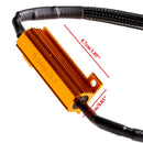 2Pcs 9005/9006/HB3/HB4 LED decoder car load resistor warning canceller decodME