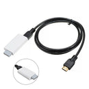 Wii to HDMI Converter Adapter + 5ft 1.5m High Speed Conversion Cable Cord Line