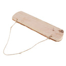 Natural Wood Signs, Unfinished Tree Bark Wooden Slices Blank Plaque Wood Pieces