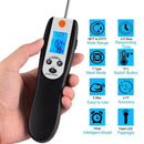 Kitchen Instant Read Digital Grill Cooking Food Thermometer, 5.4 Inch, Blac