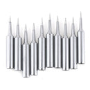 10x 900M-T-I Soldering Tips Sharp Soldering Replacement Solder Iron Head Tool ME