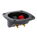 2 Pieces Speaker Box Terminal Round Spring Cup Connector Subwoofer Enclosure