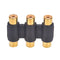 Triple 3x RCA Phono Coupler Female to Female Audio Video Connectors Adaptor G.ES