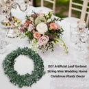 DIY Artificial Leaf Garland String Vine Wedding Home Christmas Plants Decor