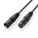 1.8m XLR Male to Female Microphone Lead & Audio Signal Cable