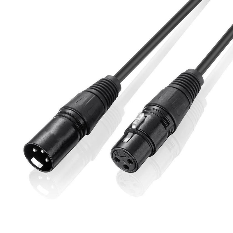 1.8m XLR Male to Female Microphone Lead & Audio Signal Cable
