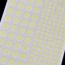 407pcs glow in the dark star wall stickers round dot luminous kids room decor JR