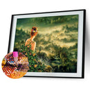 Beauty 5D DIY Full Round Drill Diamond Painting Cross Stitch Gifts (XF060) A