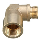 M18X1.5 O2 Oxygen Sensor Extender 90 Degree Angled Bung Extension Spacer NEW