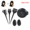 6x Plastic Dye Hair Color Dye Bowl Comb Brushes Tool Kit Set Tint Coloring  JR