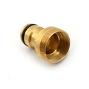 1PC Brass Hose Tap Connector 23mm Threaded Home Water Pipe Adaptor Fitting M&O
