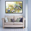 5D DIY Full Drill Diamond Painting Birds Embroidery Mosaic Kit Home Decor