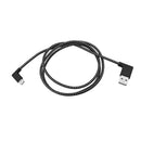 Nylon USB Type-C Charging Cable Line Black For DJI OSMO ACTION Sports Camera