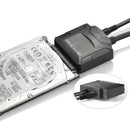 USB3.0 To SATA 2.5"/3.5" SSD/HDD Hard Drive Data Cable Adapter + Power Supply ME