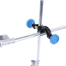 Lab Stands Double Top Wire Clamps Holder Metal Grip Supports Right Angle Clip OZ