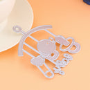 Cute Aeolian Bells DIY Metal Embroidery Stencil Scrapbook Craft Cutting Die