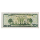 10pcs 2020 Donald Trump Commemorative Coin President Paper Banknote Non-curre TE