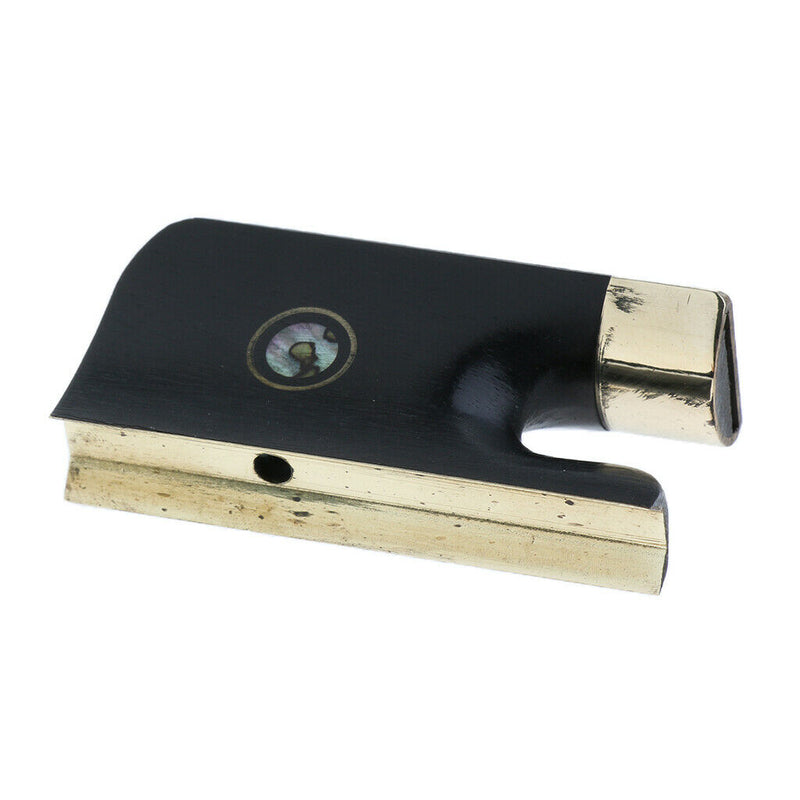 1 Set Cello Ebony Frog Bow, Cello Parts Accessories Replacement, with Screw for