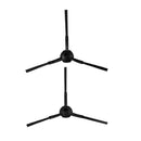 CEN540/CR120/Dibe X500 3-Arm Black Side Brushes Sweeper Robot Part 2pcs/set