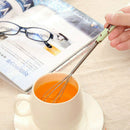 Mini Stainless Steel Whisk Egg Mixer Handheld Beater Handle Cake  Bakin COT