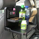 Universal Portable Car Seat Back Table Multifunctional Cup Drink Holder For F9P9