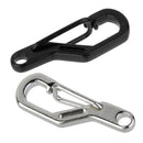 10x Outdoor Camping Climbing Snap Clip Hook Buckle D Ring Carabiner Keychain