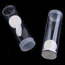 10X Acrylic Clear  Tube Capsule Box Holder Case Storage 27mm
