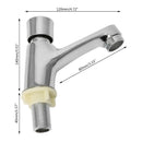Auto Self Closing Water Saving Tap Basin Cold Faucet Delay Push Button Bathroom