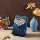 Mahogany Gradient Crane 17 Keys Kalimba Musical Instrument Wood Thumb Piano