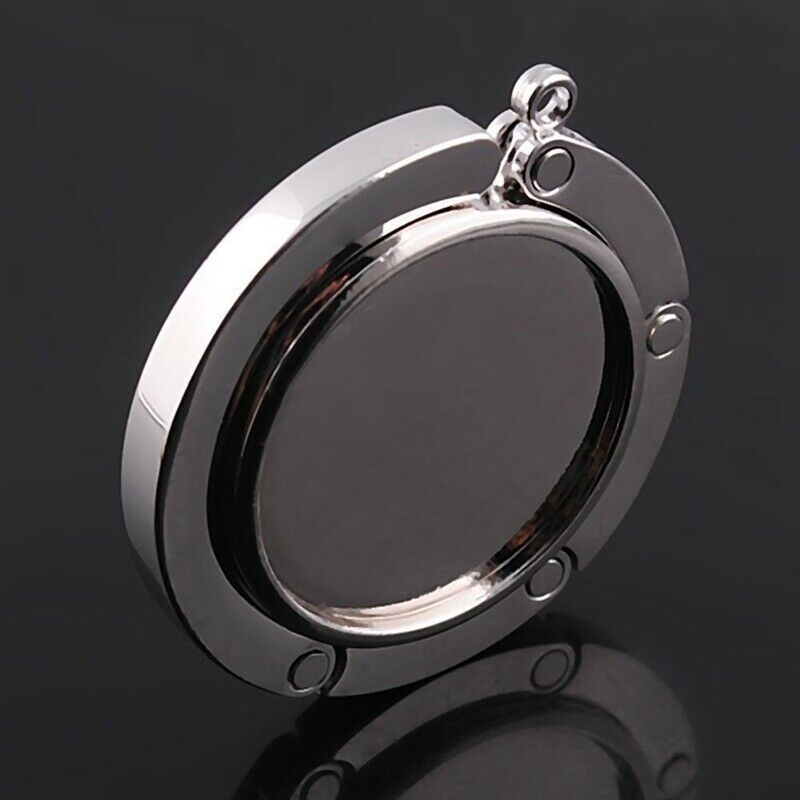 10Pcs Diy Foldable Glossy Handbag Bag Purse Hanger Folding Hook Holder for  E6F1