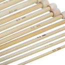 Natural Color Natural Bamboo Single Pointed Afghan Tunisian Crochet Hooks N