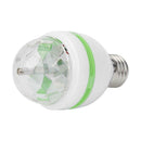 E27 RGB LED Bulb 3W Rotating Crystal Magic Ball Stage Party DJ Disco Light A