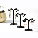 3pcs/set Geometric Y Pattern Stud Earrings Display Stand Jewelry Show Rack