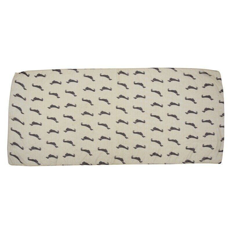 Sausage Dachshund Dog Animal Ladies Scarf Shawl Soft Feel 180 x 90cm Beige U4A3