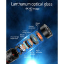 28X Zoom Clip-On Telephoto Camera Smartphone Lens Kit with Mini Tripod