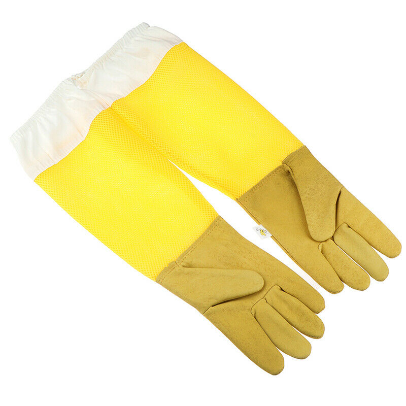 Beekeeping Gloves Goatskin Bee Keeping With Vented Beekeeper Long GlovesJ Gw