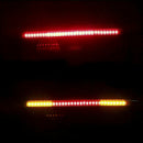 RED. Motorcycle LED Light Scrambler Brake Tail Turn Signal For Bobber Cafe Racer