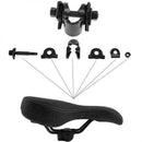 Black Bicycle Saddle Seatpost Clamp Head Bike Cushion Clip Screw Clamp Seat M3A5