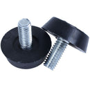 Furniture non-slip adjustable screw on leveling foot M6 thread 10 J8O9