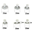 6x Aluminum Glue Pulling Puller Tabs Car Dent Hail Repair Tools Paintless BLBX