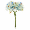 6pcs 4cm Artificial carnation flowers Stamen silk flower bouquet for weddin Y5M4