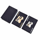 Waterproof Playing Card Home Game Black Poker Cards Waterproof Board Games T Ew